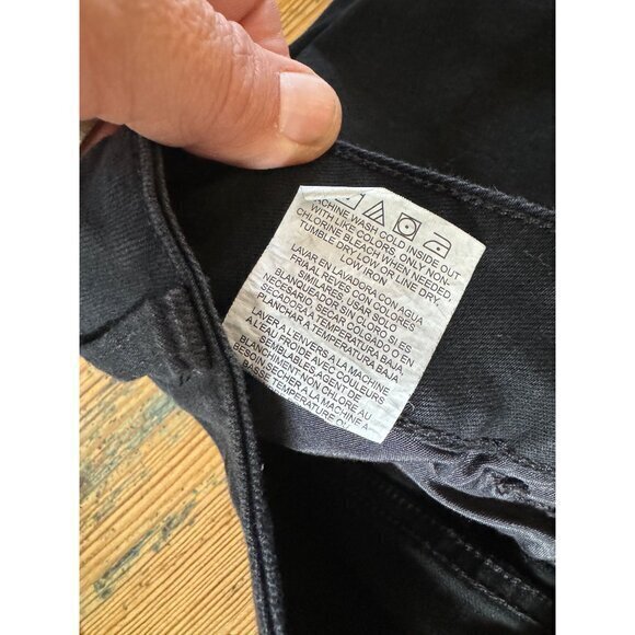 Lee Women's Jeans Bootcut Black size 18W Regular Fit Bootcut Mid Rise cotton - Picture 6 of 7